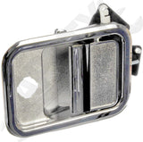 APDTY 143981 Exterior Door Handle Chrome All Metal Front Left