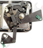 APDTY 143981 Exterior Door Handle Chrome All Metal Front Left