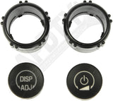 APDTY 87984 Radio Knob Assortment Fits Select 2004-2008 GM Models (See Chart)