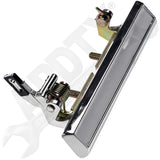 APDTY 88128 Exterior Door Handle Fits Front Right (Passenger) Chrome