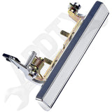 APDTY 88133 Exterior Door Handle Front Right (Passenger) Chrome W/O Key Hole