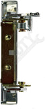 APDTY 88134 Exterior Chrome Door Handle Front Left