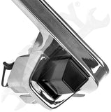 APDTY 88158 Exterior Door Handle Front Left (Driver) Chrome W/O Key Hole