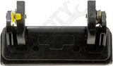 APDTY 88193 Exterior Door Handle Front Left Textured Black