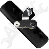 APDTY 88203 Exterior Door Handle Front Right Smooth Black 92-05 GM Astro/Safari