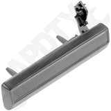 APDTY 88223 Exterior Door Handle Fits Front Left (Driver) Smooth Black