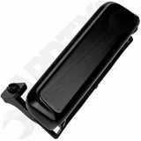 APDTY 88260 Exterior Door Handle Front Right Smooth Black