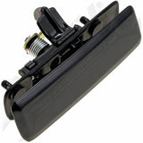 APDTY 88274 Exterior Door Handle Front Right Smooth Black W/O Key Hole