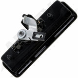 APDTY 88275 Exterior Door Handle Front Left (Driver) Smooth W/O Key Hole