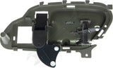 APDTY 88298 Interior Door Handle Front or Rear Left Driver-Side Gray Color Trim