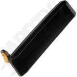 APDTY 88320 Exterior Door Handle Front Right Black Without Key Hole