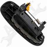 APDTY 88533 Exterior Door Handle Rear LH Smooth Black 93-97 Toyota/GEO See Chart