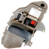 APDTY 88681 Interior Door Handle Brown Front or Rear Left 1995-00 Tahoe Yukon