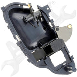 APDTY 88683 Interior Door Handle Black Lever Blue Trim Fits Left Front or Rear