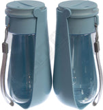 APDTY 888889x2 Portable Dog Walking Hiking Pet Water Bottle Leak Proof (2-Pack)