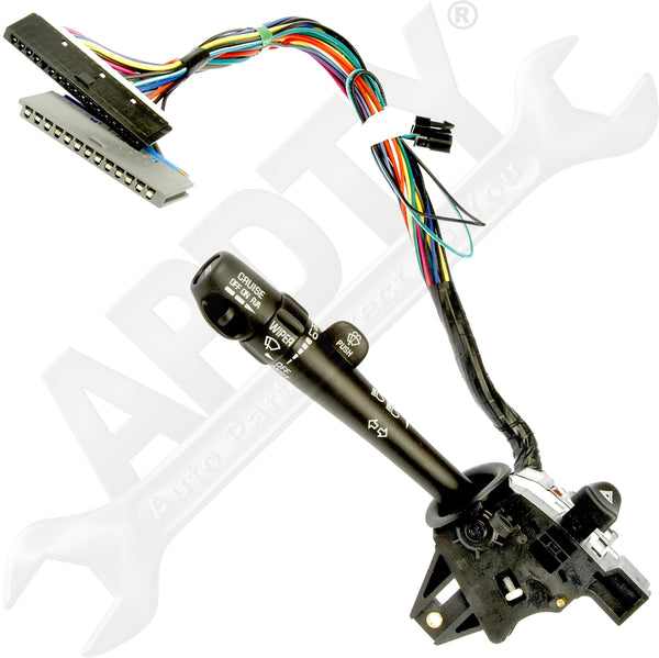 APDTY 88963625 Multifunction Turn Signal Cruise Wiper Hazard Multi-Switch Lever