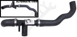 APDTY XR827648 Upper Radiator Hose Assembly w/ Plastic Nipple Connector 3.0L V6