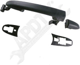 APDTY 91046 Side Sliding Door LH&RH Black