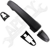 APDTY 91046 Side Sliding Door LH&RH Black