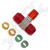 APDTY 911079 Service Port Tee for 1/2 High Pressure Side Line