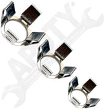 APDTY 911104 Fuel Line Retaining Clip - 1 Each - 5/16 In. , 3/8 In. and 1/2 In.