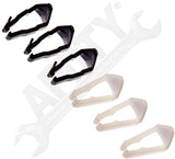 APDTY 911126 3 EACH- 5/16 IN. AND 3/8 IN. FUEL LINE RETAINING CLIP ASSORTMENT.