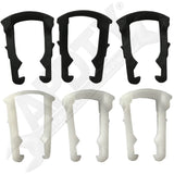 APDTY 911134 Fuel Line Quick Disconnect Retaining Clip Set (3 Each 5/16" & 3/8")