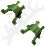 APDTY 911156 Fuel Line Retaining Clip - Green
