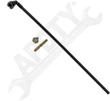 APDTY 911160 3/8 In. Quick Connector, 90 degree w/ 18 In. of 3/8 In. Nylon Tube