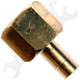 APDTY 911189 Fuel Line Fitting Adapts 3/8 IN. (10mm) Nylon Hose to M16-1.5 Femal