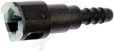 APDTY 911191 FUEL LINE QUICK CONNECTOR THAT ADAPTS 5/16 IN. STEEL TO 5/16 IN. NY