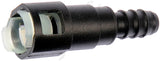 APDTY 911193 FUEL LINE QUICK CONNECTOR THAT ADAPTS 3/8 IN. STEEL TO 3/8 IN. NYLO