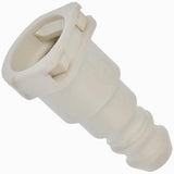 APDTY 911219 FUEL LINE VAPOR CONNECTOR. 5/8 IN STEEL TO NYLON STRAIGHT.