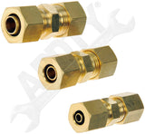 APDTY 911256 FUEL LINE COMPRESSION UNION THAT ADAPTS NYLON TO NYLON TUBES.