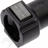 APDTY 911270 Quick Connector 10mm Steel to 8mm Nylon 180