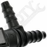 APDTY 911287 Quick Connector 5/16 In. Steel Tee to 6mm Nylon