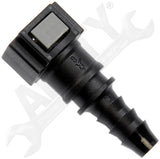 APDTY 911296 Quick Connector 5/16 In. Steel To 8mm Nylon 180