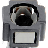 APDTY 911299 Quick Connector 5/16 In. Steel TO 6mm Nylon 180 with O ring