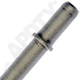 APDTY 911336 Steel Fuel Line; 5/16" X 12"; With 90 Degree End (Quantity 1 12")