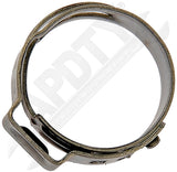 APDTY 911424 Fuel Line Clamps -5/8In., Pack of 6