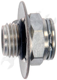 APDTY 911720 Transmission Line Connector - Tube Size 1/2 - Thread 9/16-18 UNF