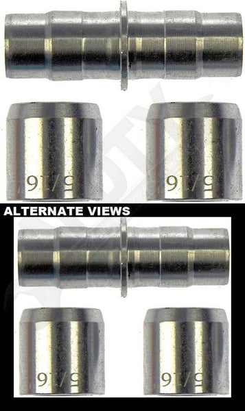 APDTY 911792 AIR CONDITIONING ALUMINUM LINE CONNECTOR- 5/16 IN.