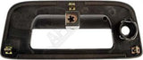 APDTY 91233 Tailgate Handle Plastic Trim Bezel w/ Keyhole Replaces 15927250