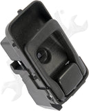 APDTY 91405 Interior Door Handle Left Driver Side Front or Rear Dark Gray