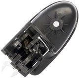 APDTY 91409 Interior Door Handle Front/Rear Left Smooth Dark Gray