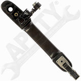 APDTY 91435 Tailgate Handle Smooth Black