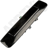 APDTY 91467 Tailgate Handle Smooth Black