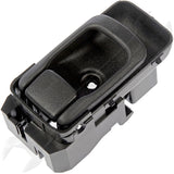 APDTY 91494 Interior Door Handle Front/Rear Left Smooth Charcoal
