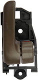 APDTY 91501 Interior Door Handle Front Right Smooth Brown