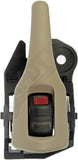 APDTY 91519 Interior Door Handle Rear Left Beige